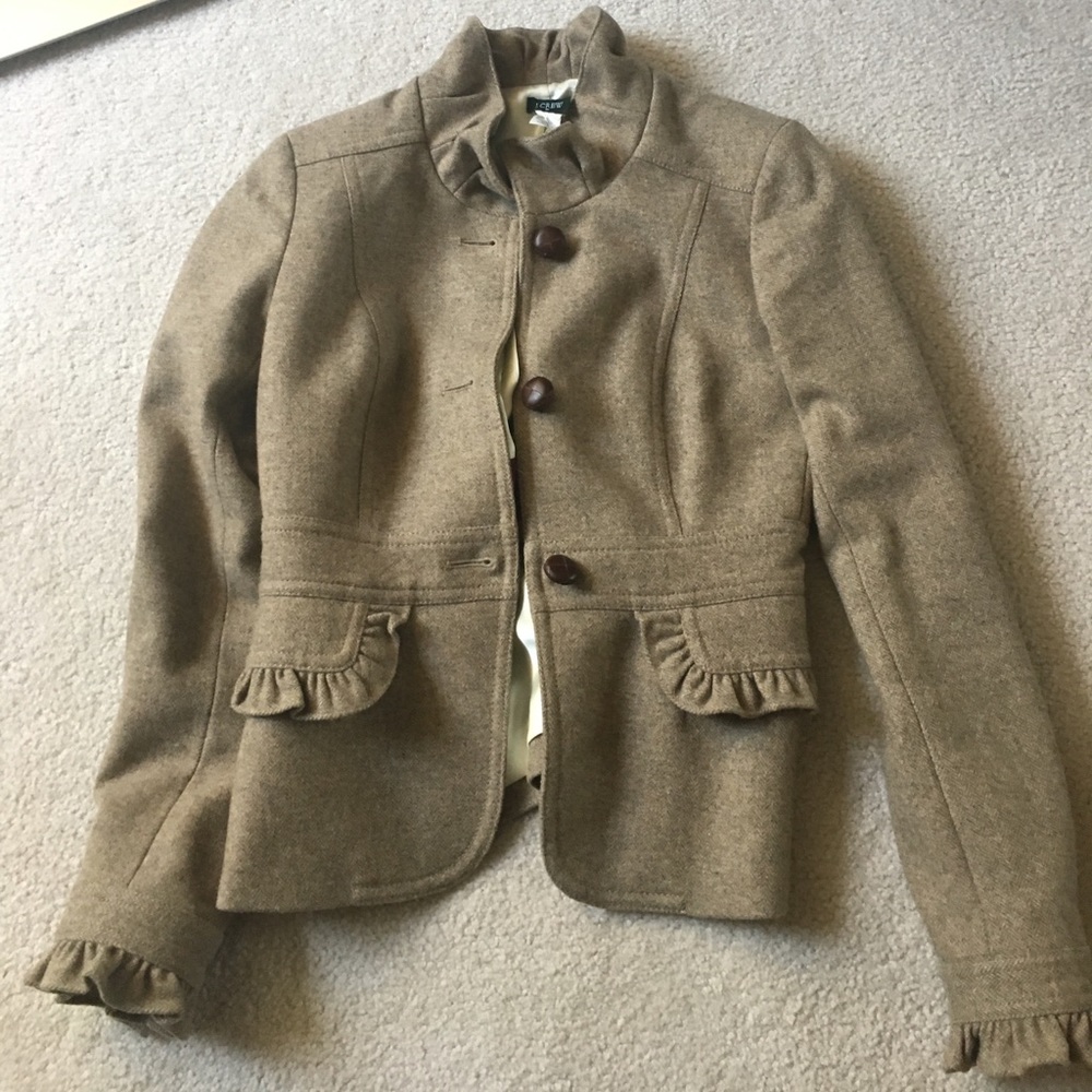 Jcrew tweed jacket