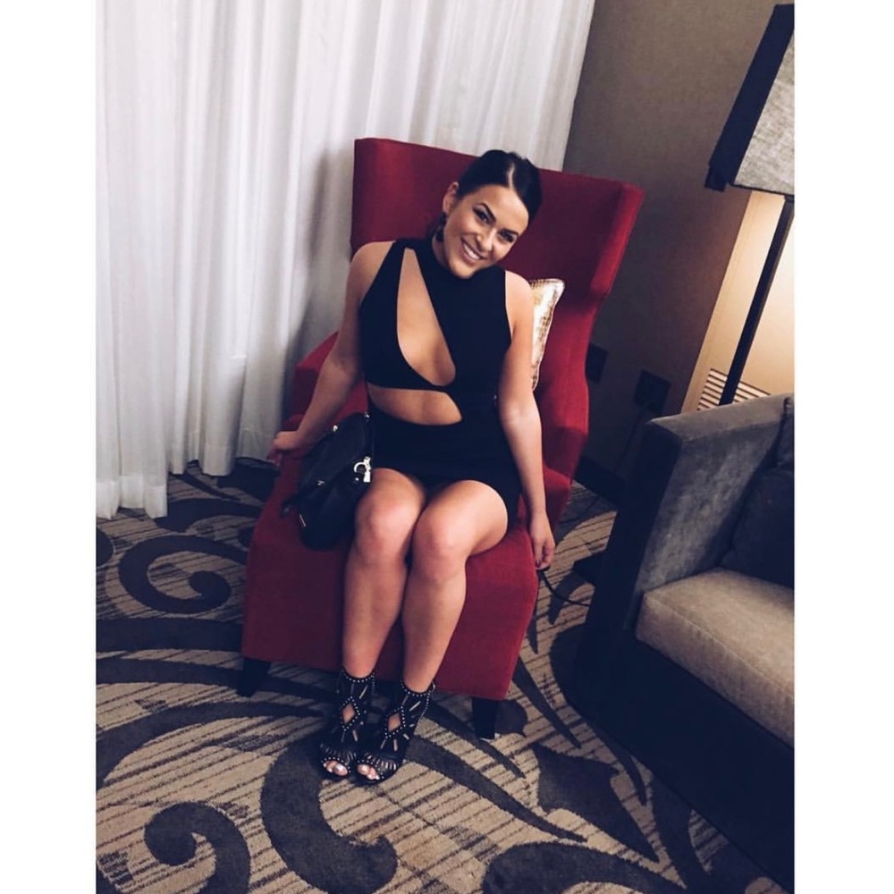 FASHION NOVA Sexy Black Cut-Out Dress! Worn Once