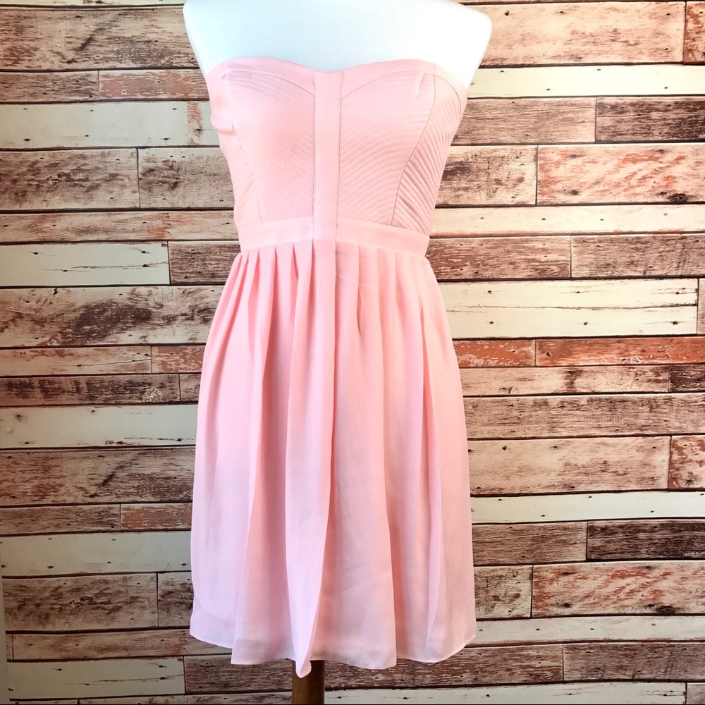 NWT • Parker • strapless dress• Size med