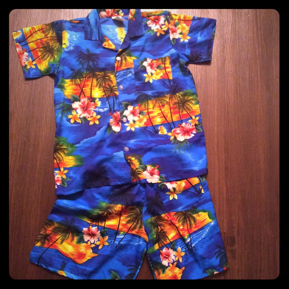 Kids in Paradise Shortset