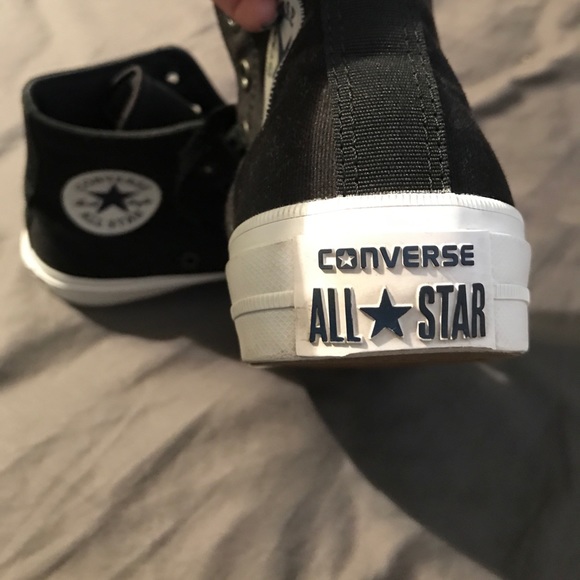 *~💗Converse High Top All Star Chuck 2 Black 💗~* - Picture 4 of 4