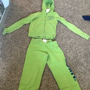 VS Pink Hoodie and Sweat pant set