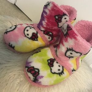 Hello Kitty Tie Dye Slipper Boots