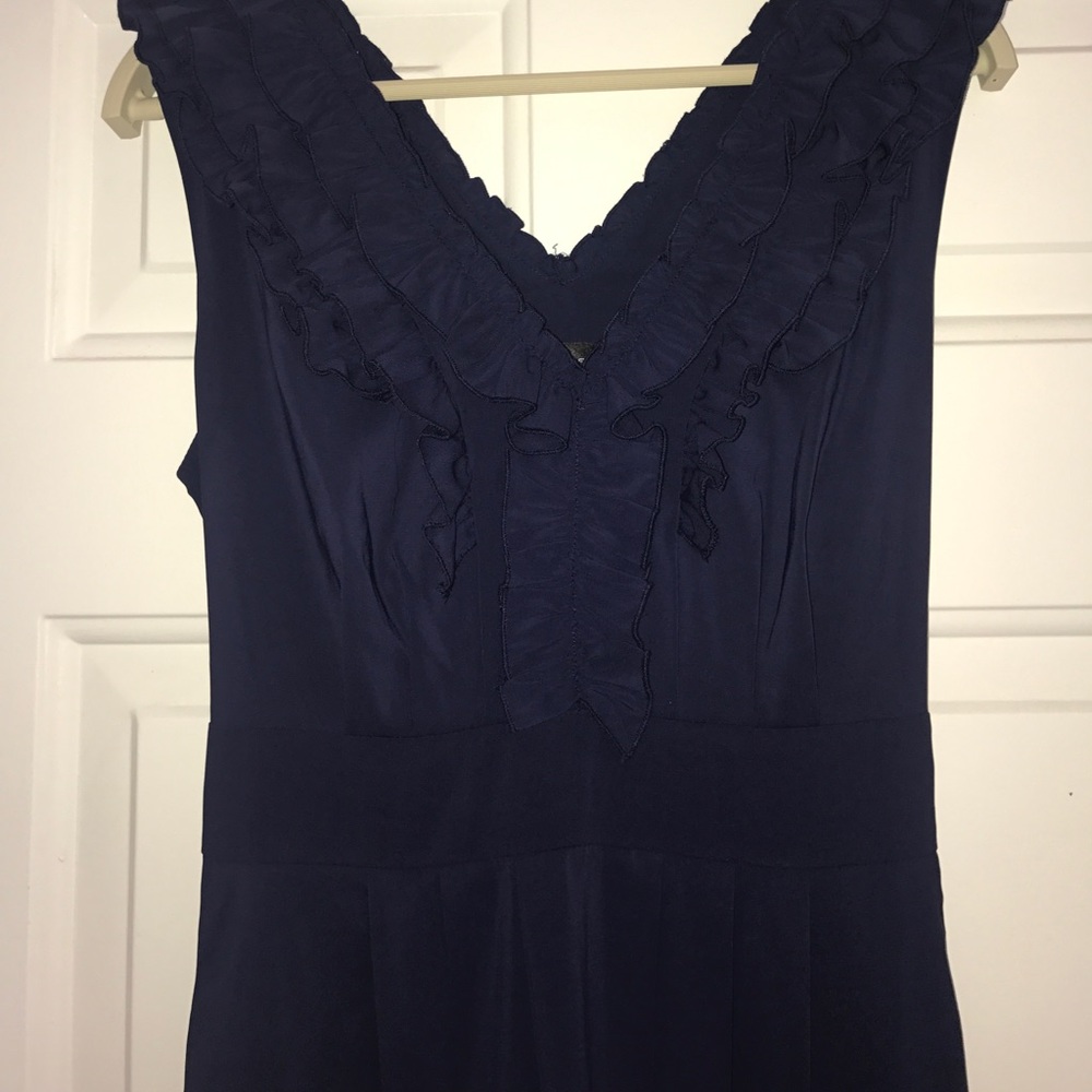 Very stylish and adorable Navy blue dress