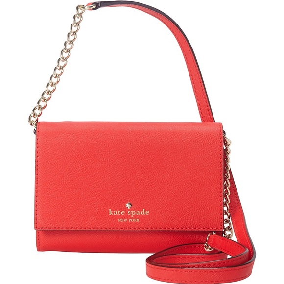 kate spade Handbags - Like new Kate spade New York red cross body