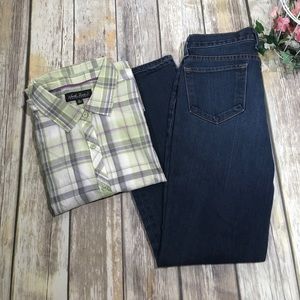 J Brand 8501 Women's mid rise straight leg 26/28