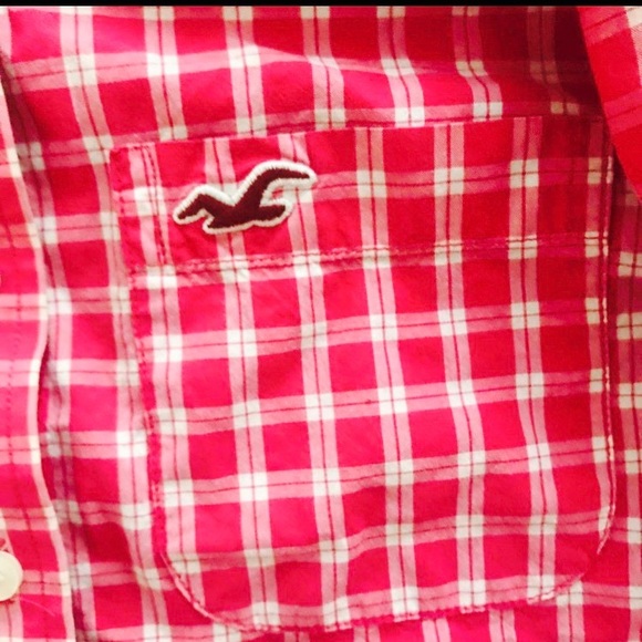Pink Hollister ButtonUp Size Medium - Picture 3 of 3