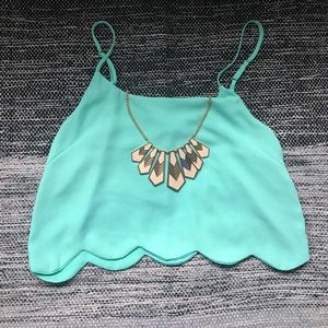 LA Hearts Crop Top