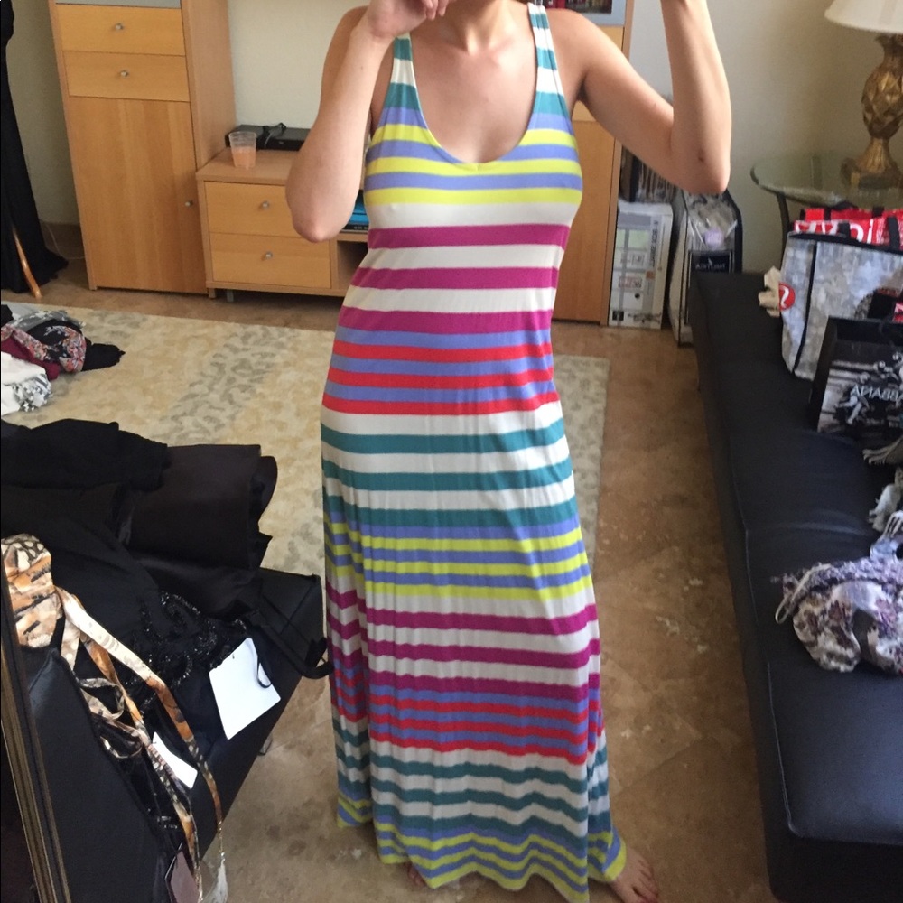 Splendid extra small colorful maxi dress