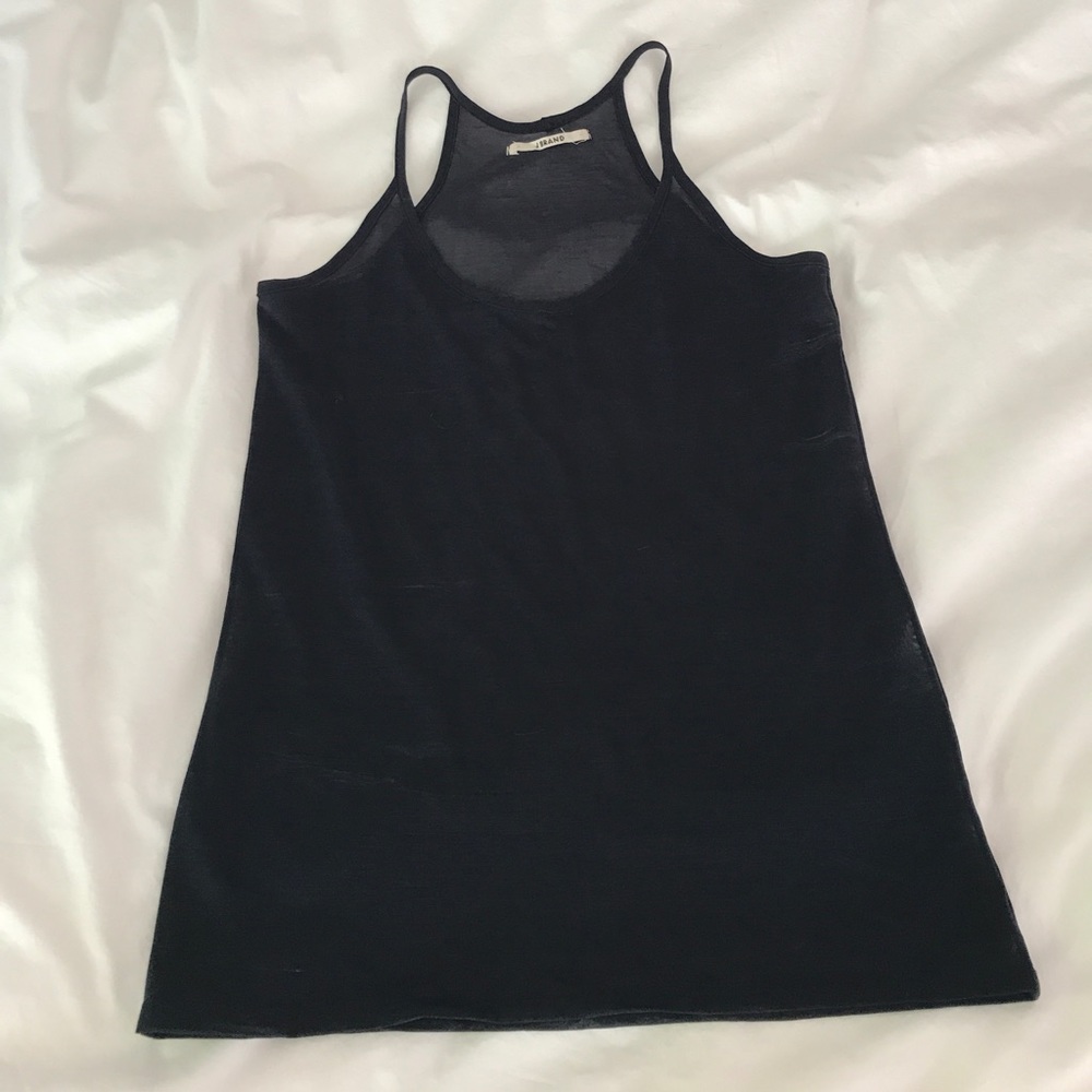 Sheer Navy Camisole