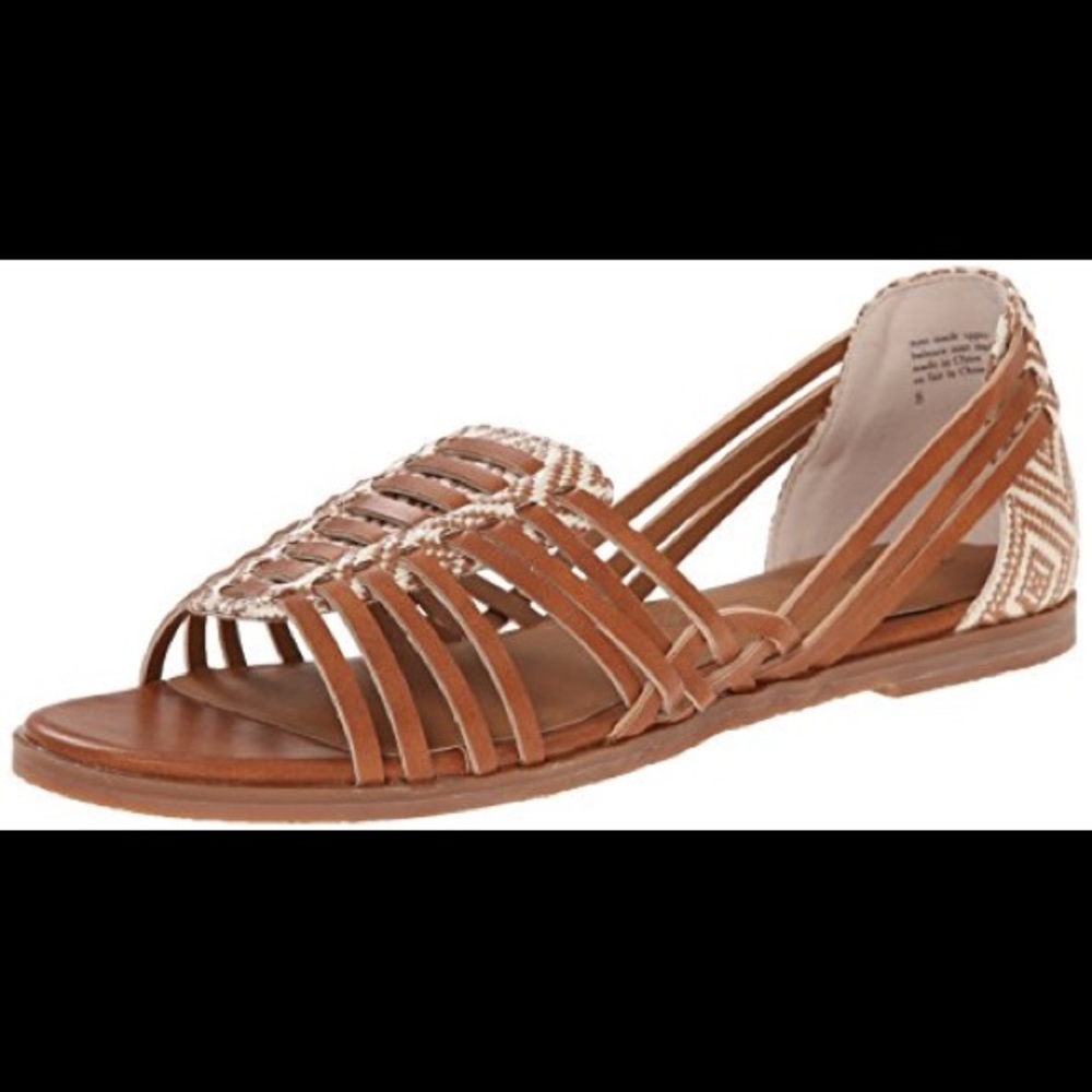 BC footwear Vegan huarache flats SZ 8.5