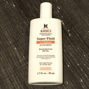 Kiehl's sunscreen. Super fluid SPF 50+