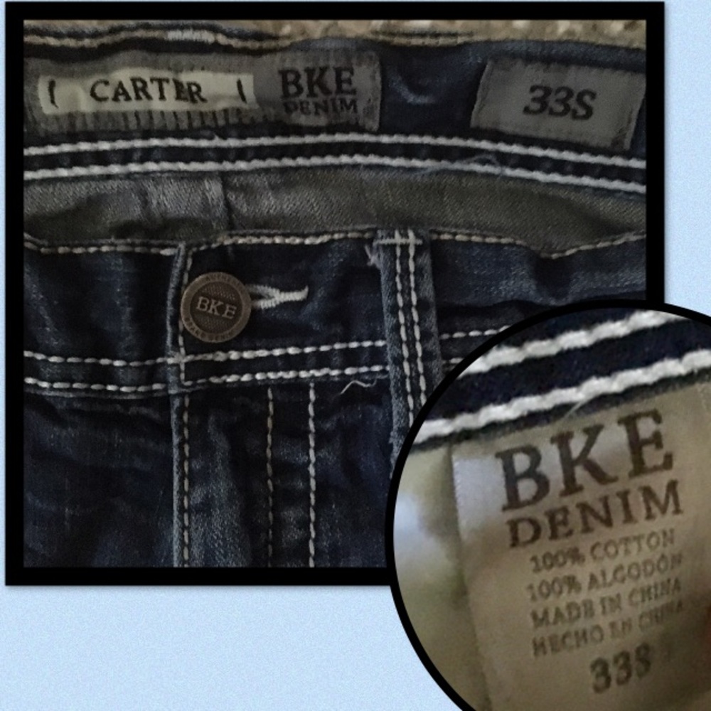 BUCKLE Carter BKE Denim Jean•Designed4Buckle - Picture 7 of 8