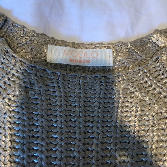 Metallic mesh top - Picture 3 of 3
