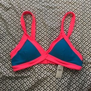 Brand New Aerie Neon Swim Top