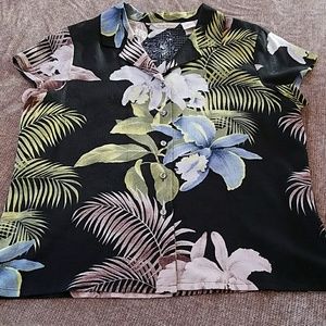 Tommy Bahamas silk shirt