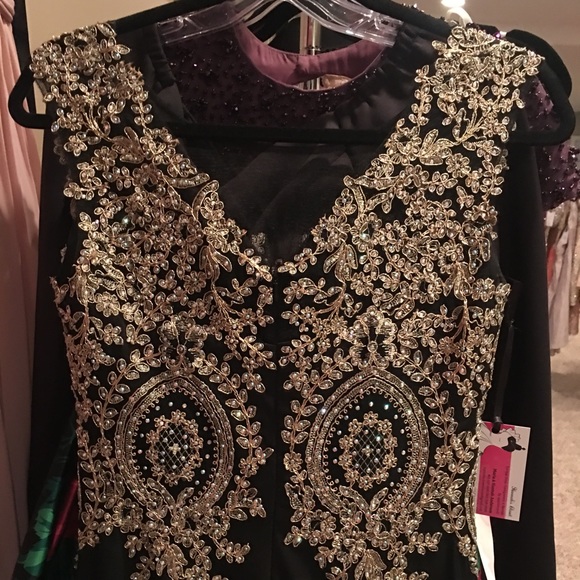 SOLD——Ed Young Prom Dress - Picture 3 of 3