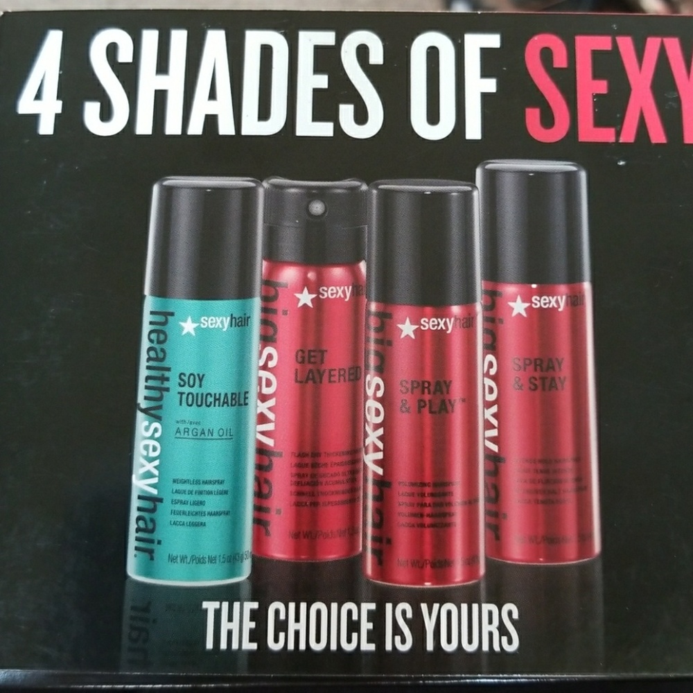 Sexy hair travel hair spray