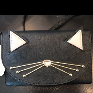 Kate Spade black shoulder bag/wallet/purse