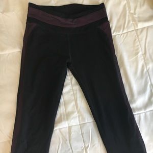 Black workout leggings