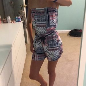 Strapless romper, xs/s