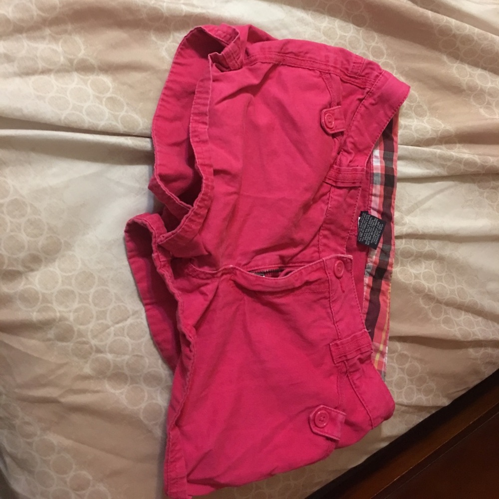 Pink shorts