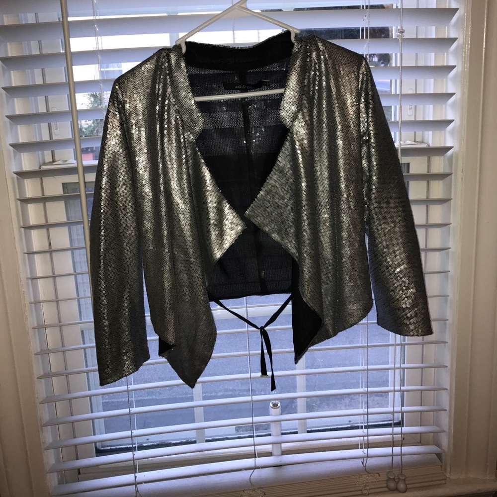 Metallic blazer