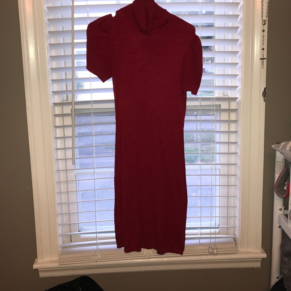 Turtleneck dress