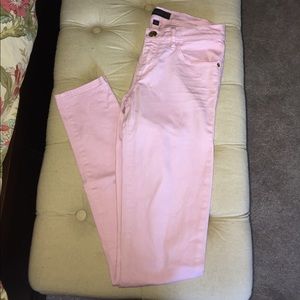 Juicy couture skinny jeans light pink