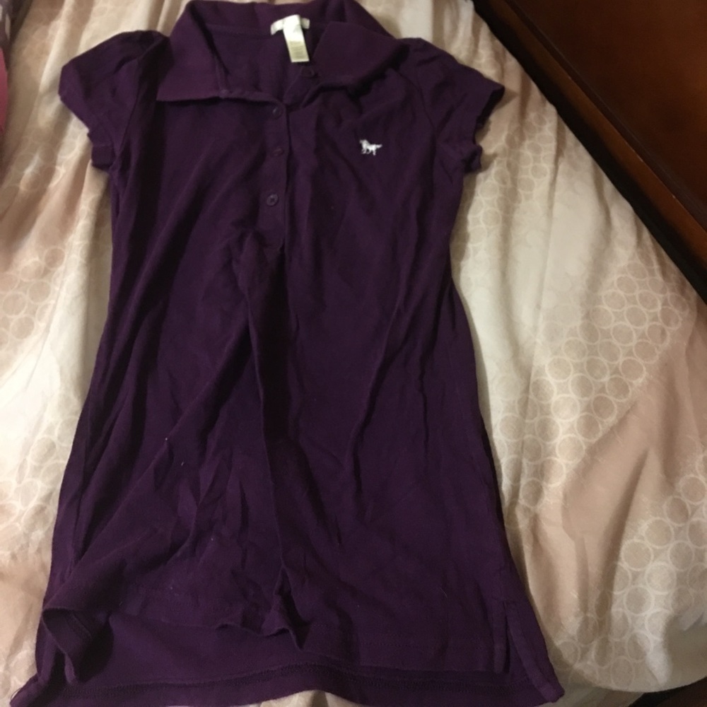 Similar to a purple polo.