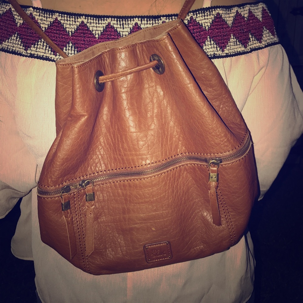 Leather Backpack