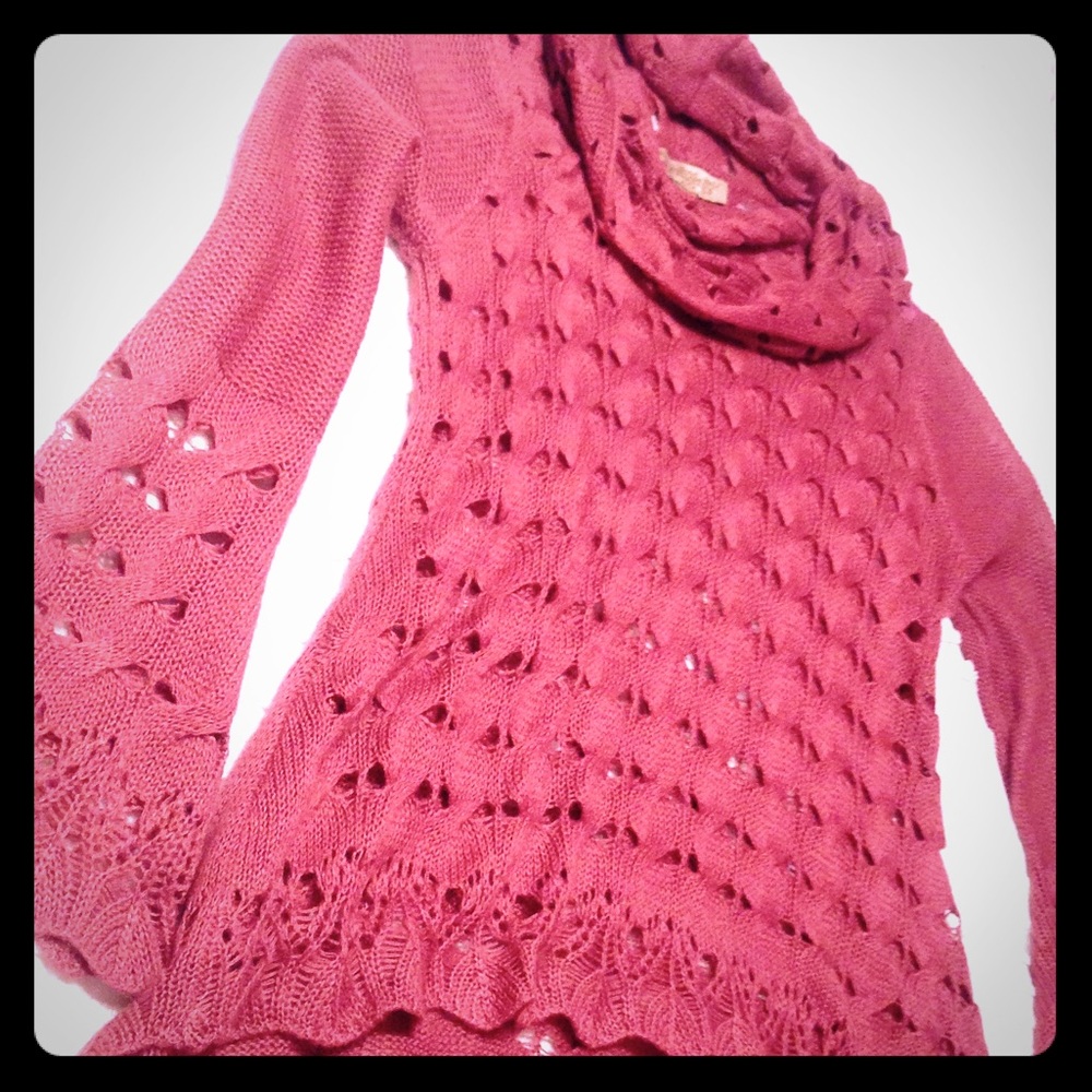 Vintage America crochet sweater
