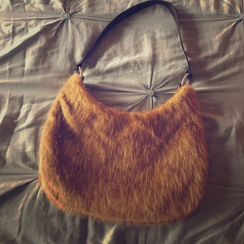 Brand New Faux Fur Purse