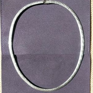 Antique Italian silver necklace