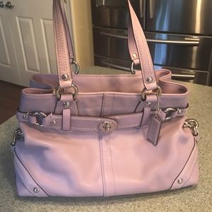 Lavender Coach Satchel