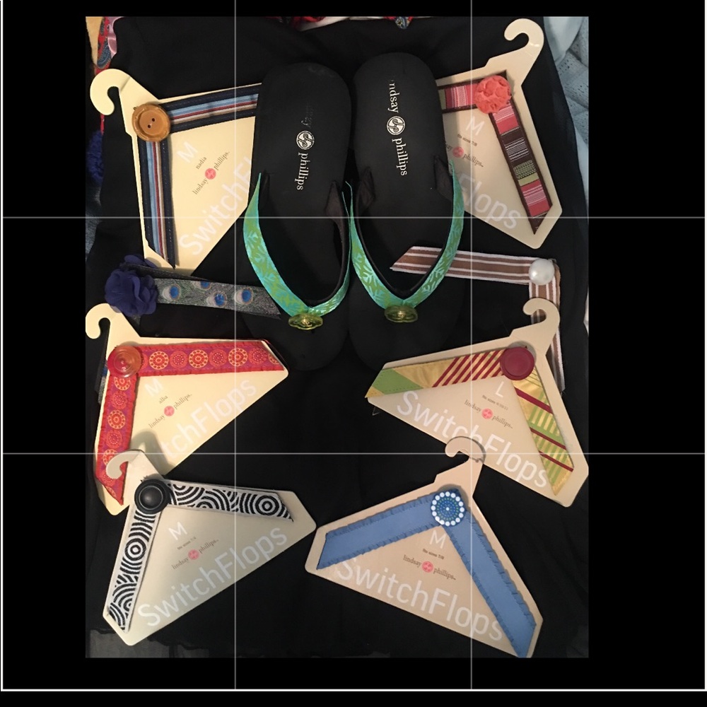 Lindsay Phillips SwitchFlops w/9 switchbows