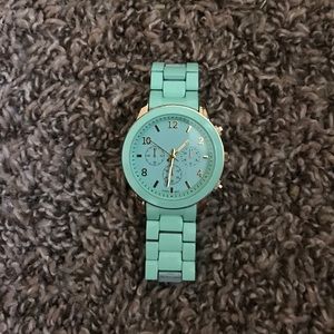 Baby blue watch