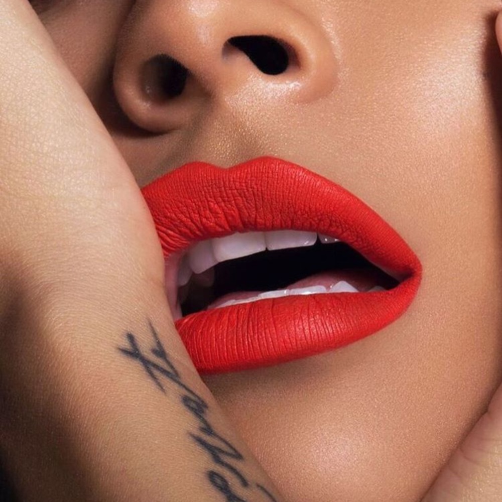 Desi X Katy Dose Of Colors Hot Fire lipstick