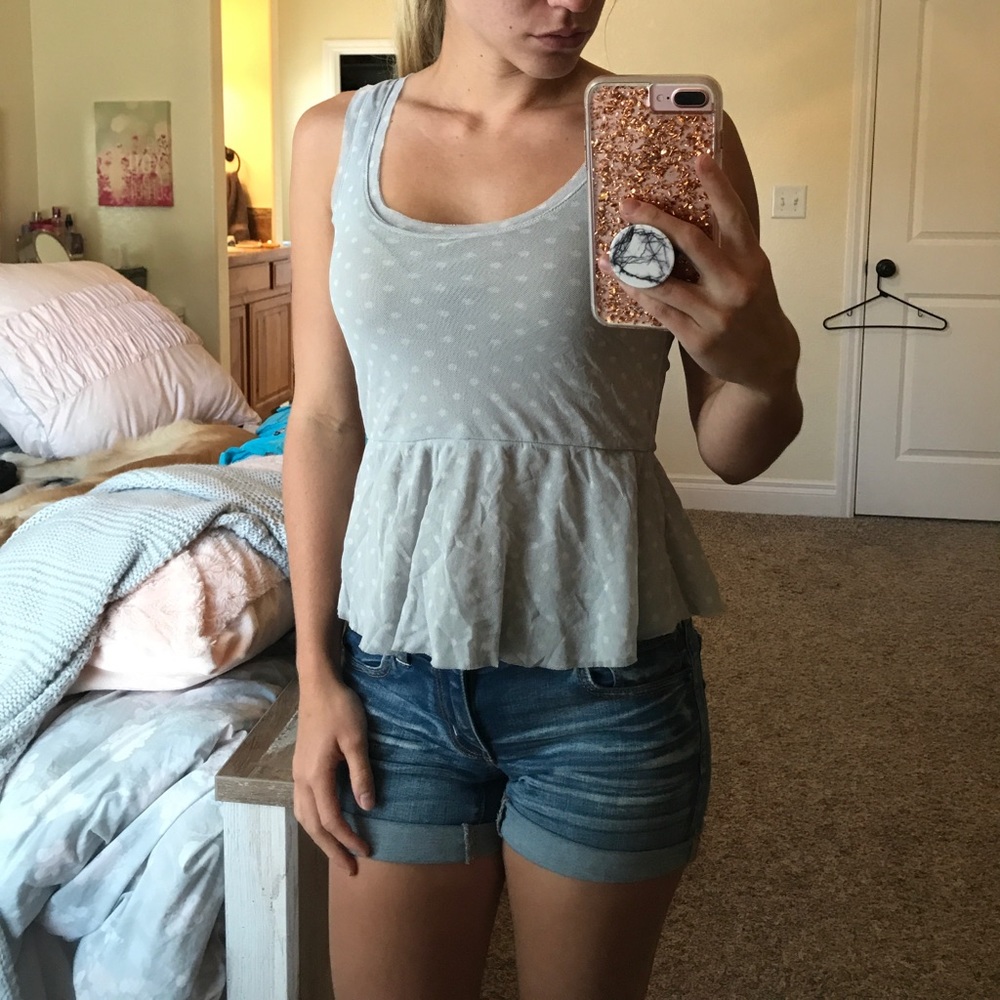 Abercrombie&Fitch peplum top