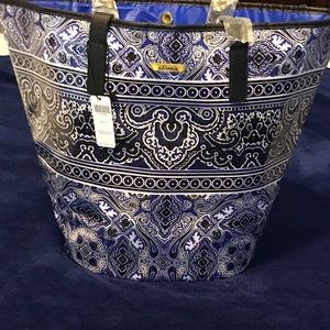 NEW COASTAL TILE BEACH TOTE