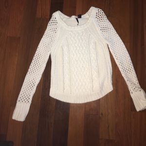 White Knit Sweater