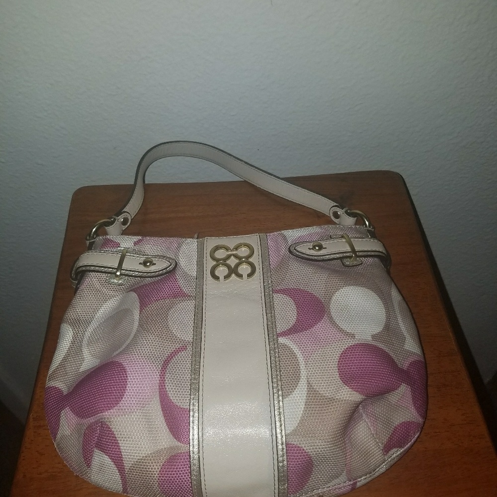 Coach  Poppy hobo small purse