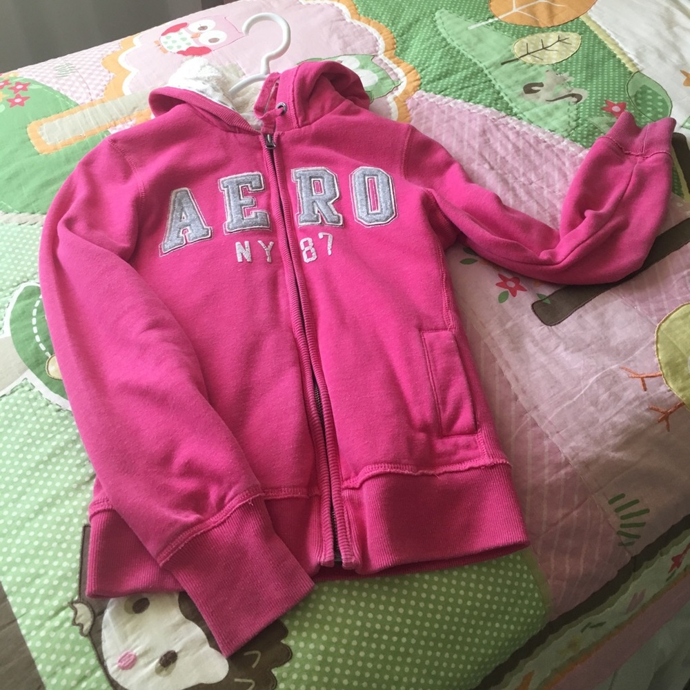 Pink Aeropostale hoodie