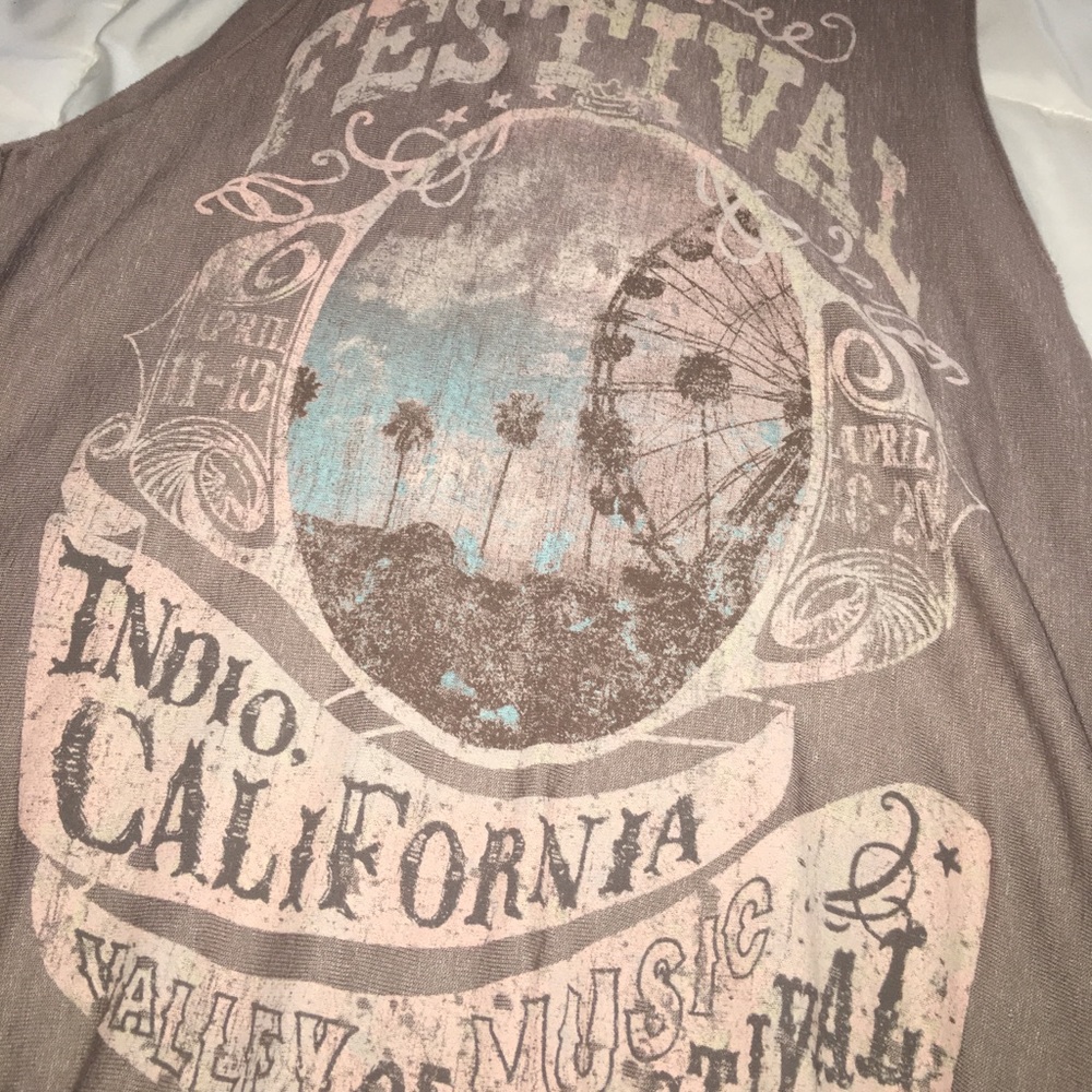 Women's print tank top
