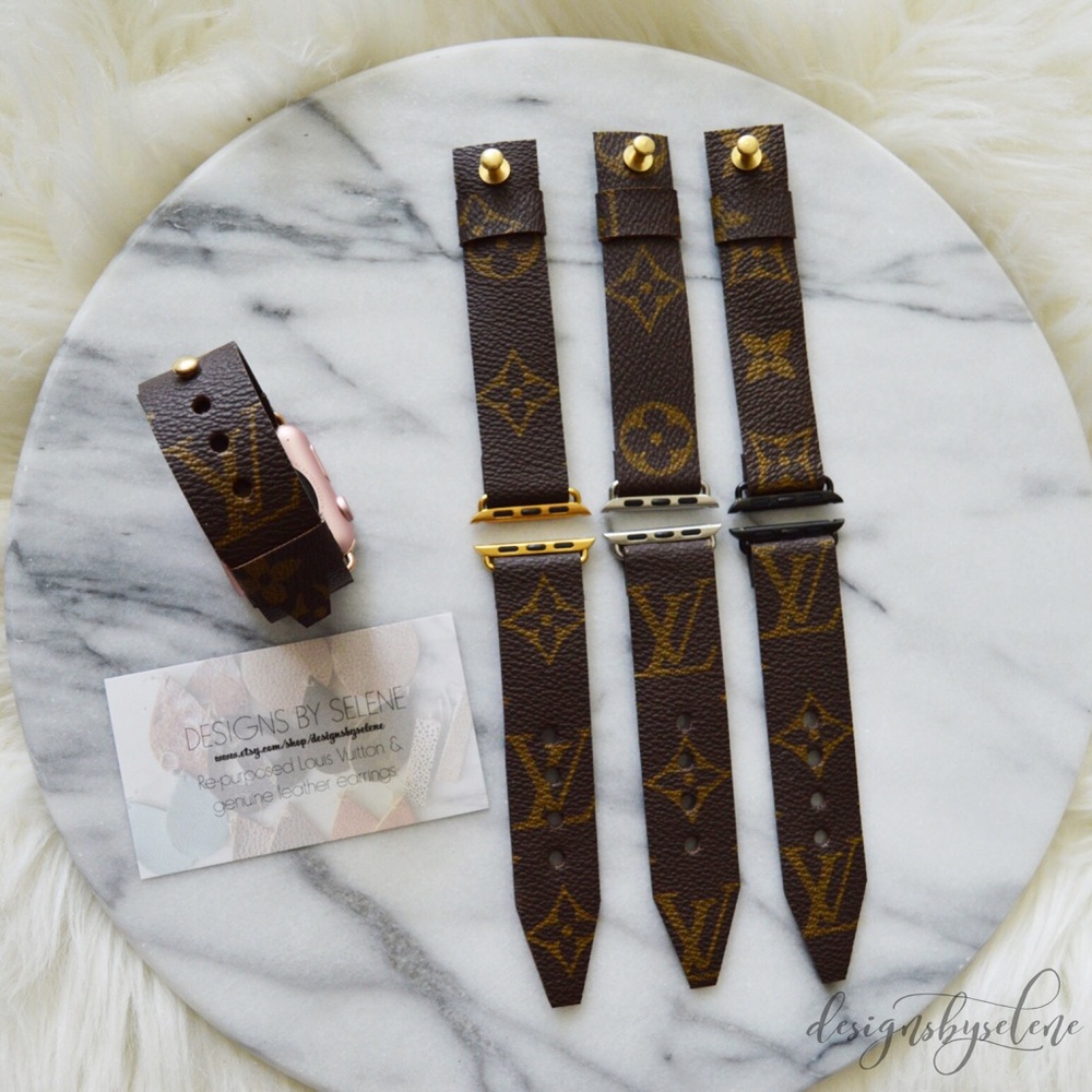 Repurpose Louis Vuitton Monogram AppleWatch Strap