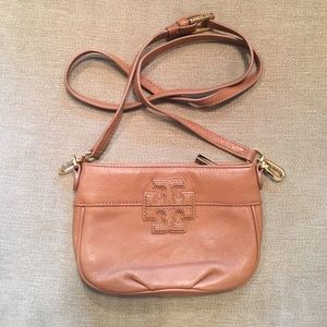Tory Burch Tan Crossbody Leather Bag
