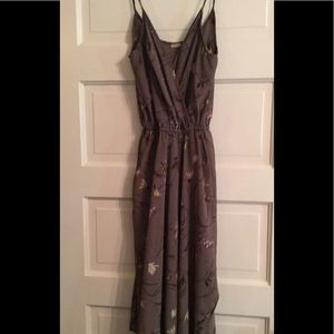 Flowy Tahari Purple Midi Dress