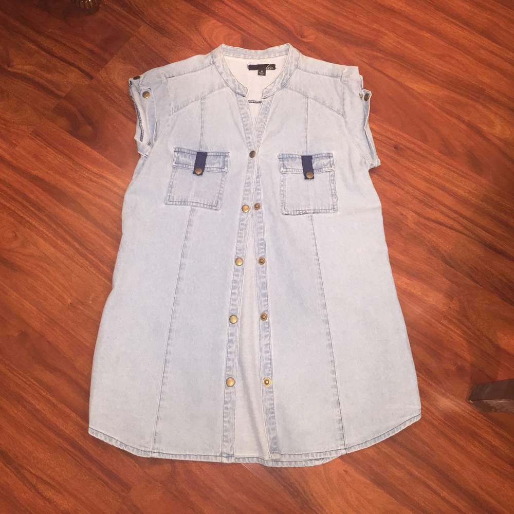 Liu denim top