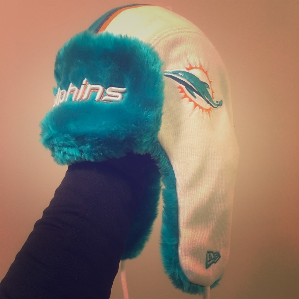 Miami Dolphins Bunker Winter Hat
