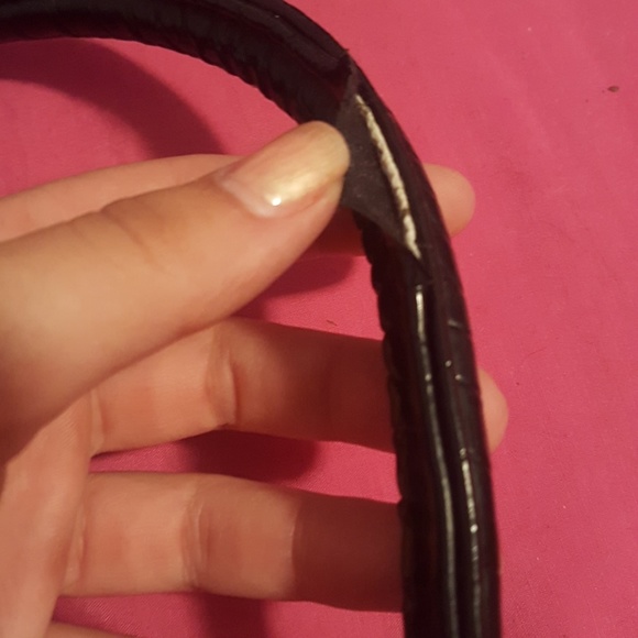 Black lock and key purse - Picture 4 of 4